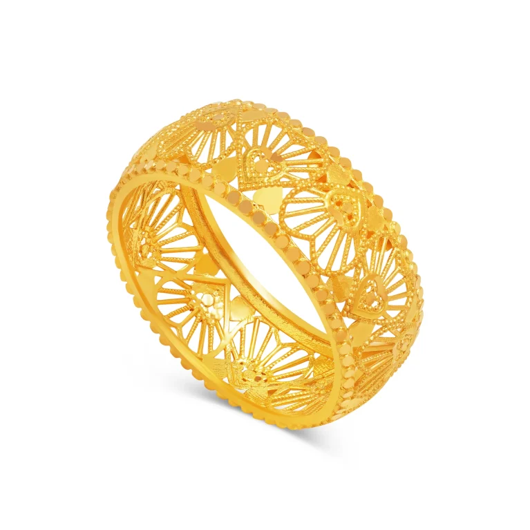 Aureline Heartlace Ring