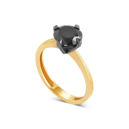 Onyx Gold Ring