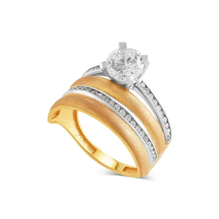 Aurion Duo Crest Ring