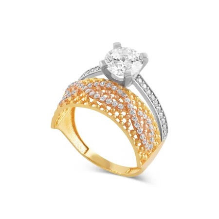 Crestelle Mosaic Ring