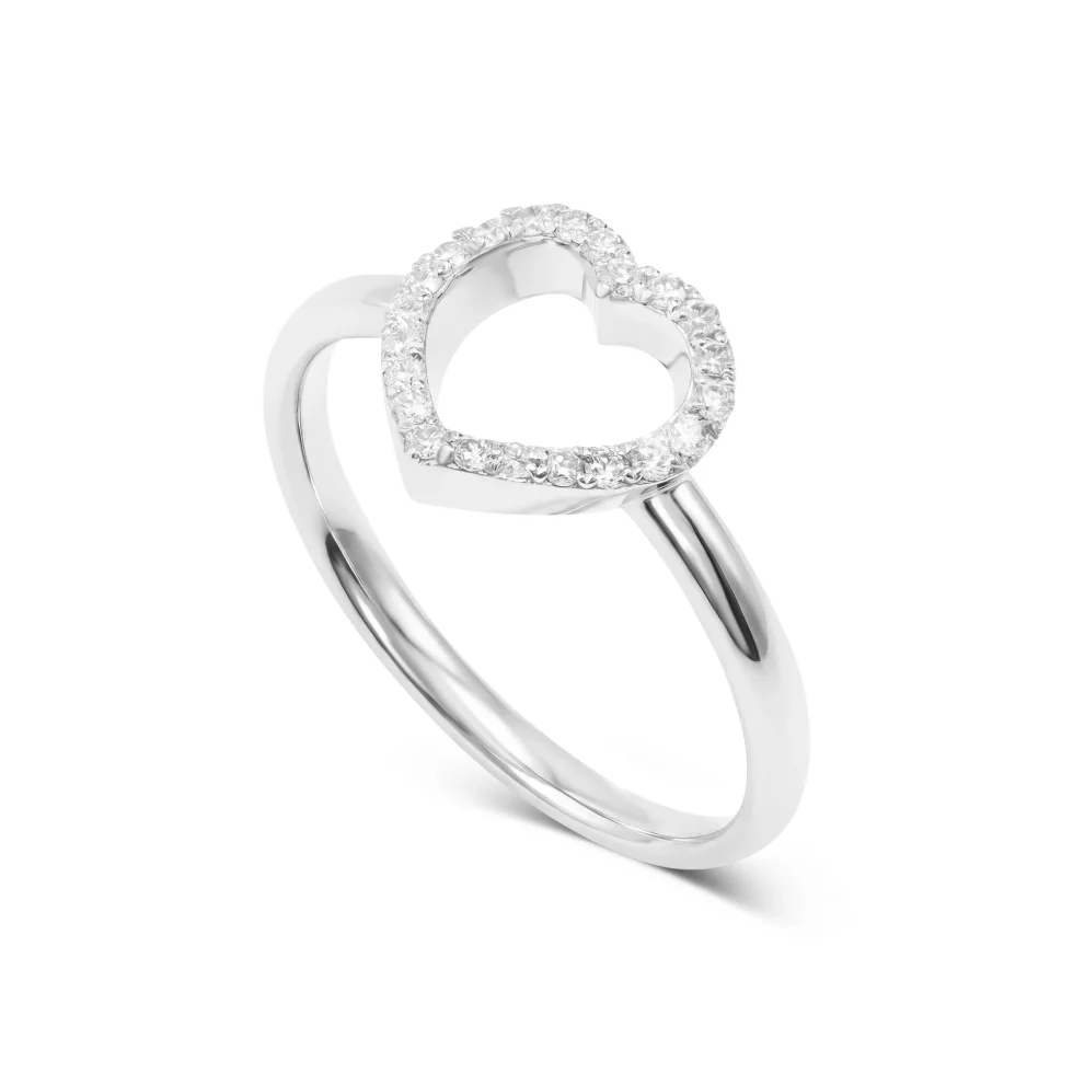 Diamond Heart Ring RG04261