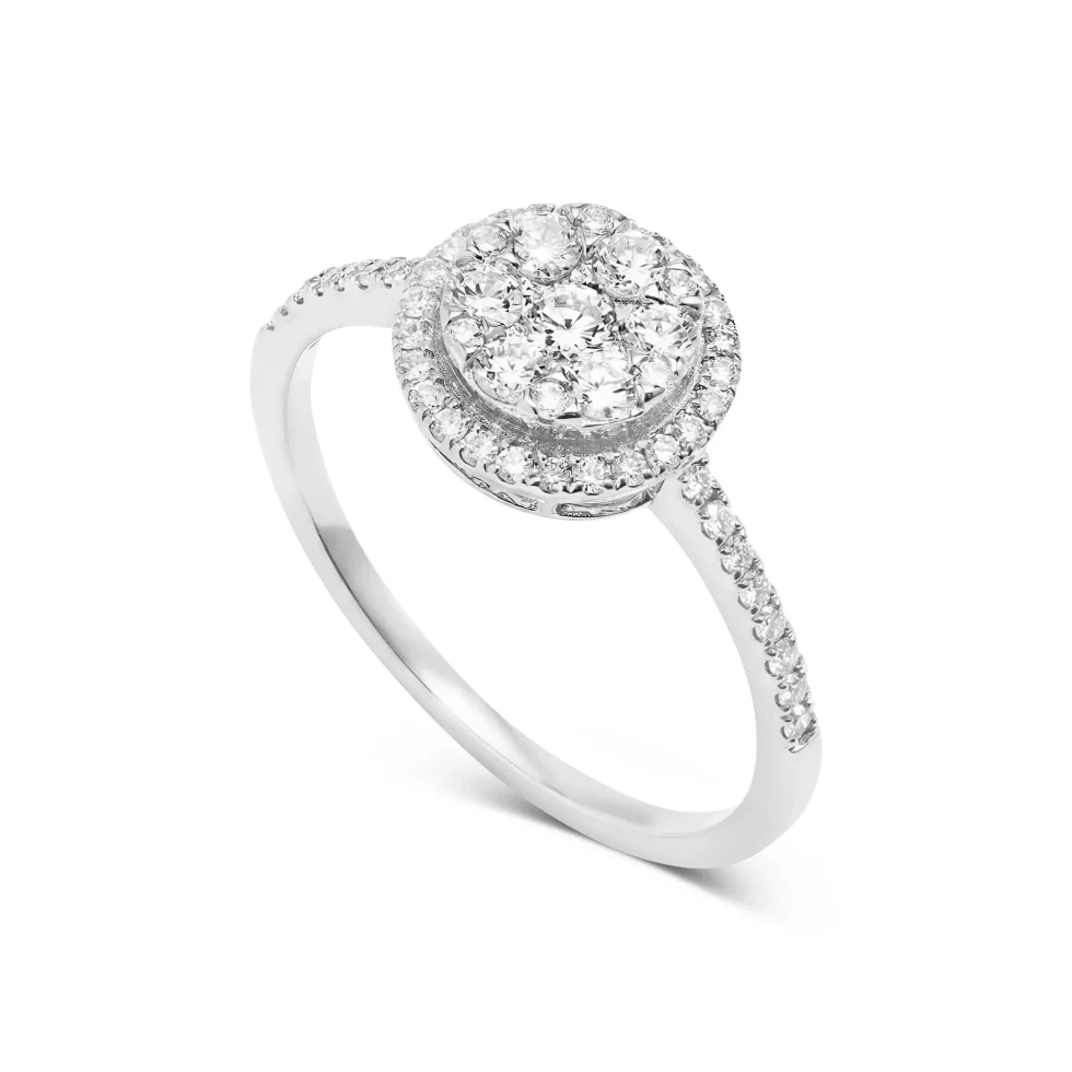 Round Halo Ring RG04270