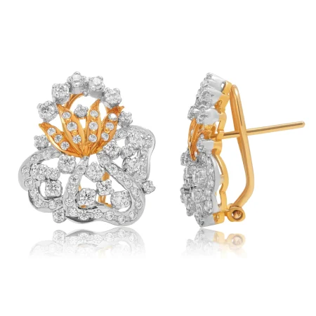 Celestine Petal Studs