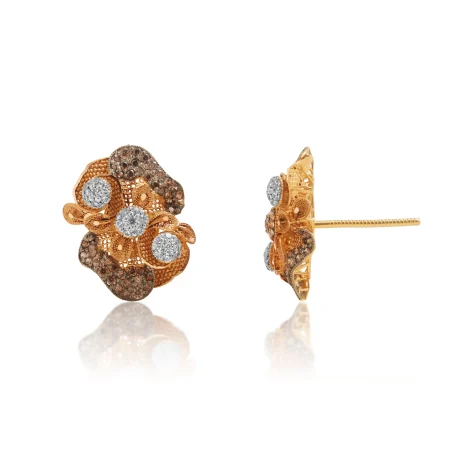 Antique Bloom Gold Tops