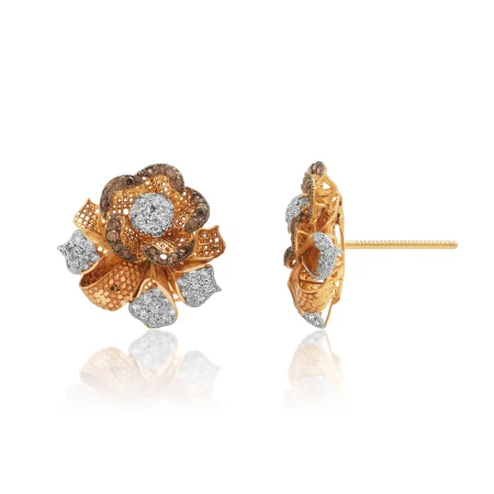 Gilded Bloom Gold Tops