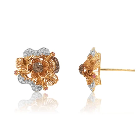 Leaf Blossom Gold Tops