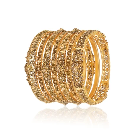 Royal Filigree Bangle Set