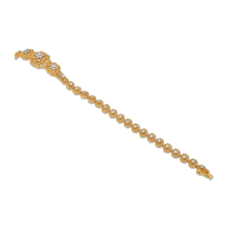 Serene Bloom Gold Bracelet