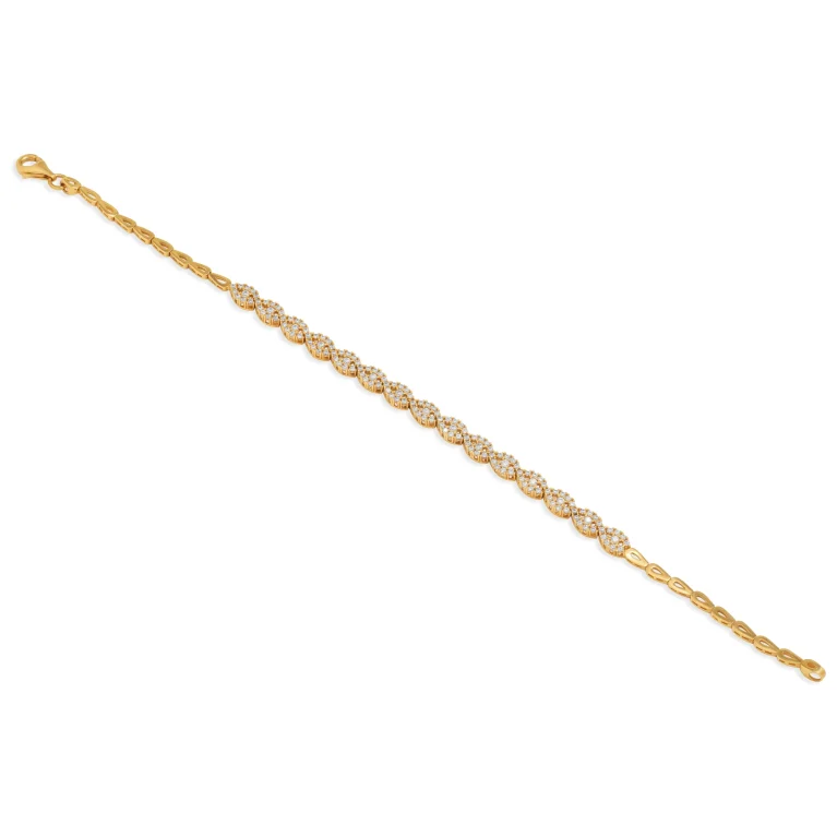 Elysian Bloom GoldBracelet