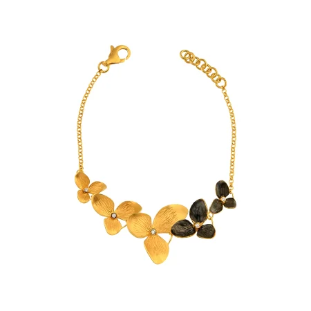 Petal Harmony Gold Bracelet