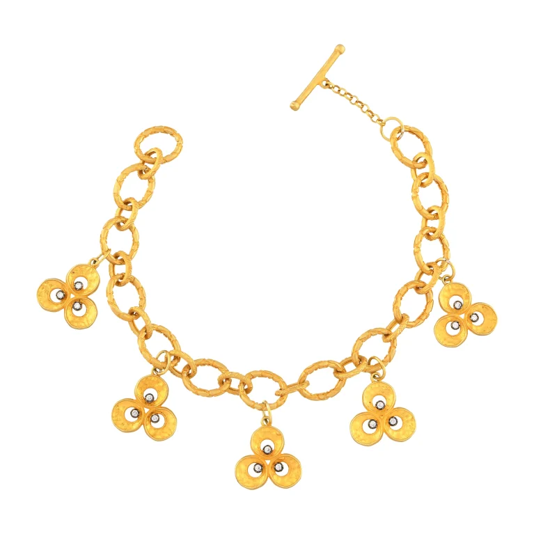 Golden Trillium Bracelet