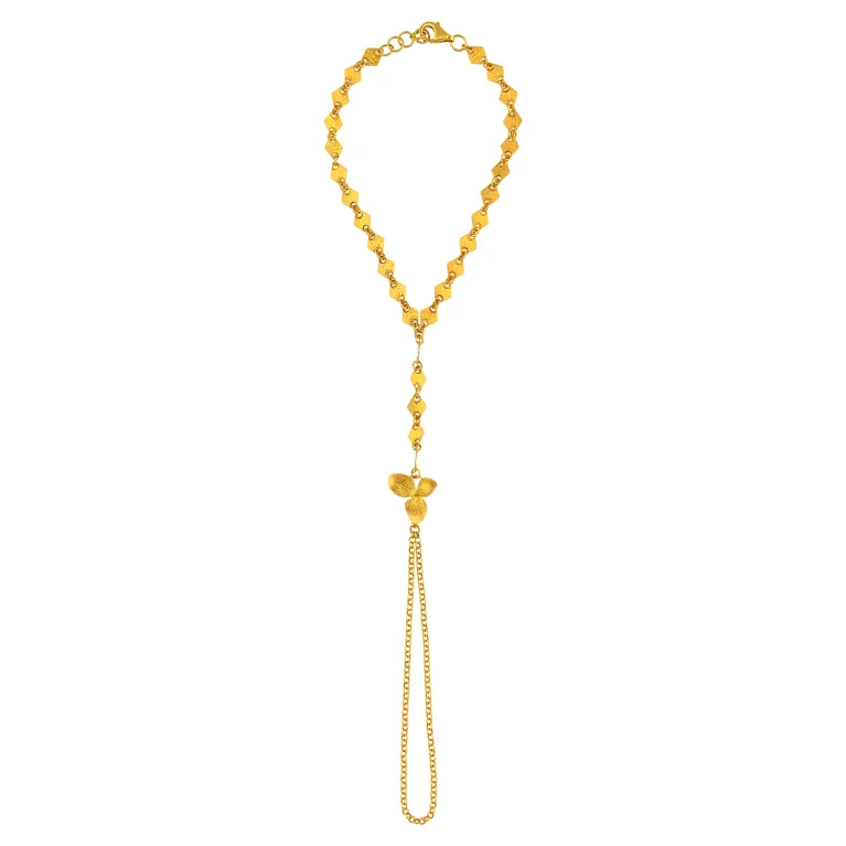 Petal Drop Hand Bracelet