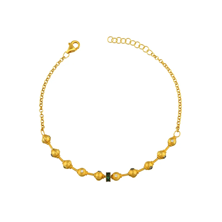 Harmony Bead Gold Bracelet