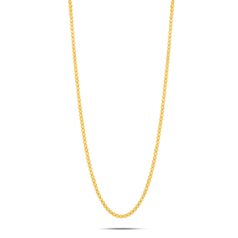 Spark Weave Gold Chain