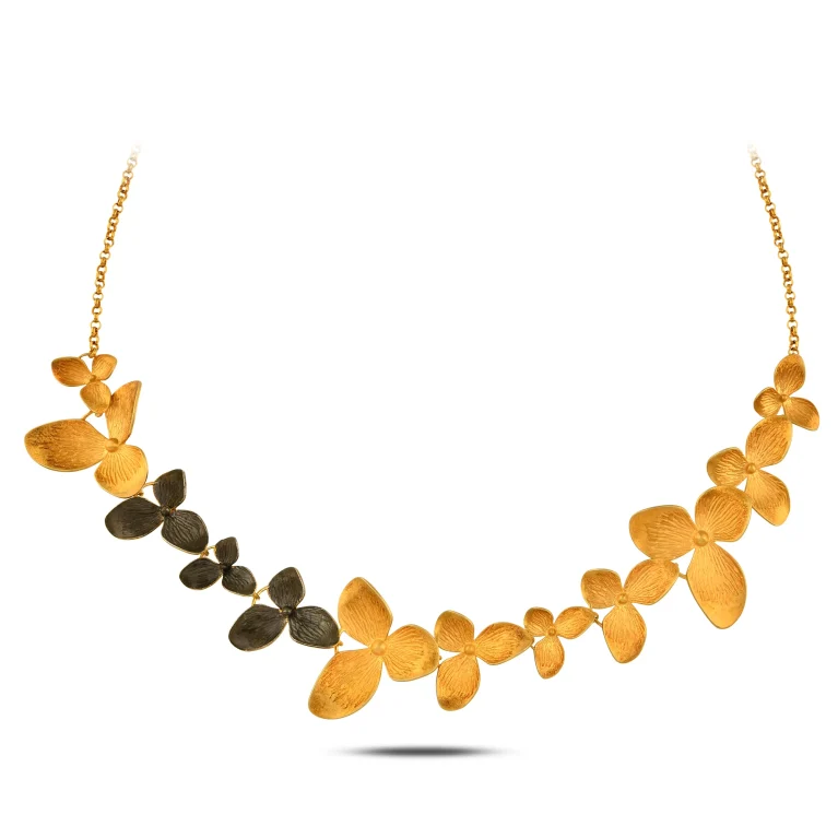 Petalflow Gold Necklace