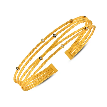 Auric Weave Gold Bracelet