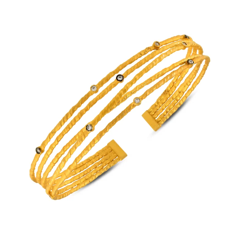 Auric Weave Gold Bracelet