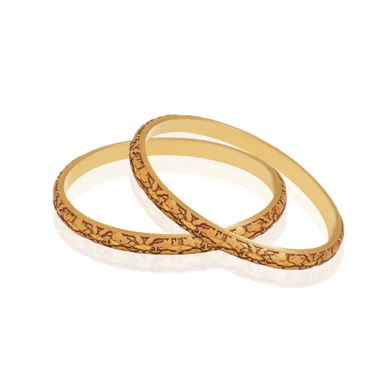 Classic Gold Kara Pair