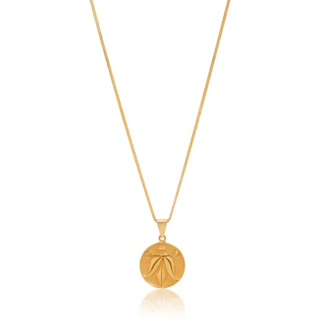 Circle Gold Locket