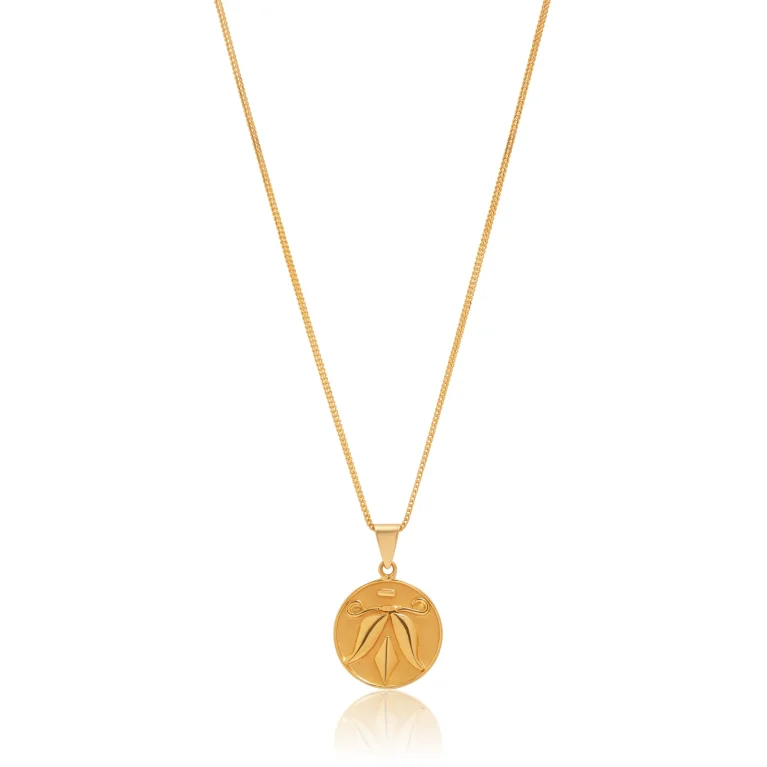 Circle Gold Locket