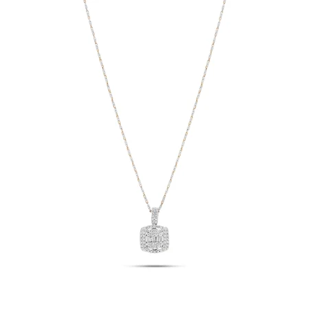 Square Diamond Pendant