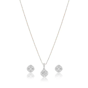 Pendant Set in 18K gold