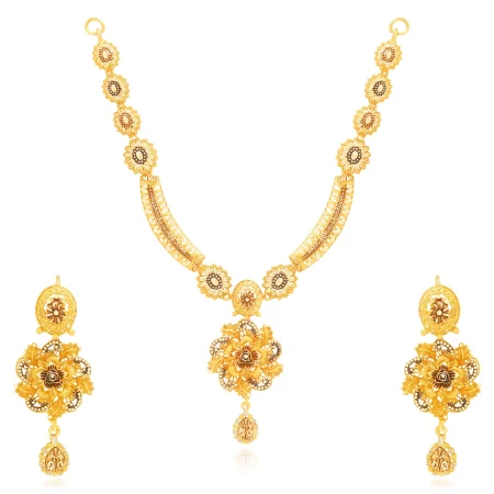 Imperial Bloom Necklace Set