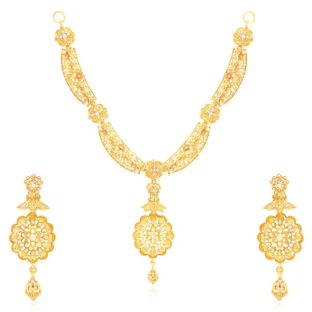 Heritage Petal Necklace Set