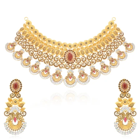 Scarlet Empress Necklace Set