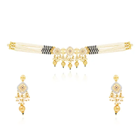 Ivory Grace Choker Set