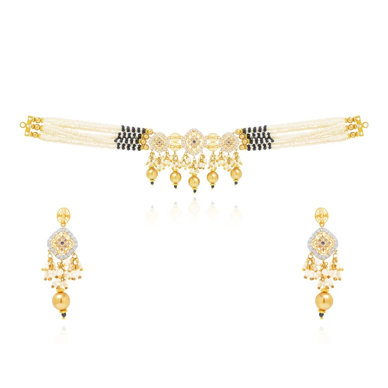 Ivory Grace Choker Set