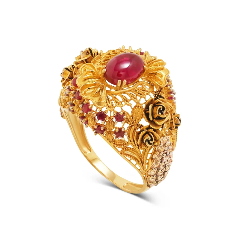 Royal Rose Pavilion Ring