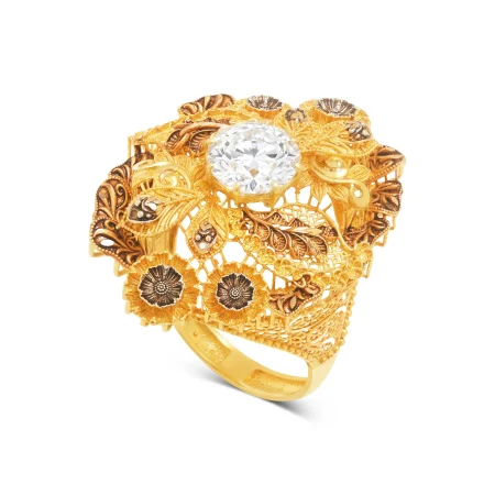 Golden Antique Ring