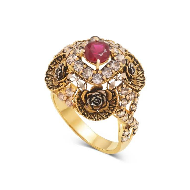 Imperial Blossom Gold Ring