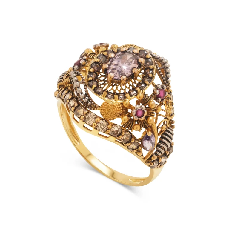 Vintage Empress Gold Ring