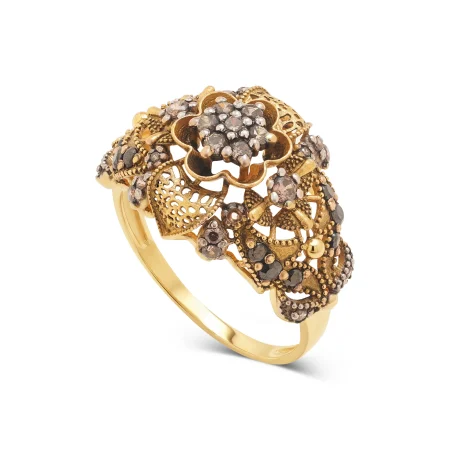 Heritage Filigree Gold Ring