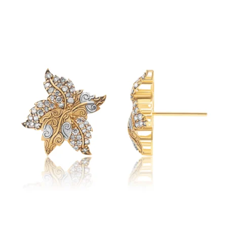 Ornate Fleur Gold Tops