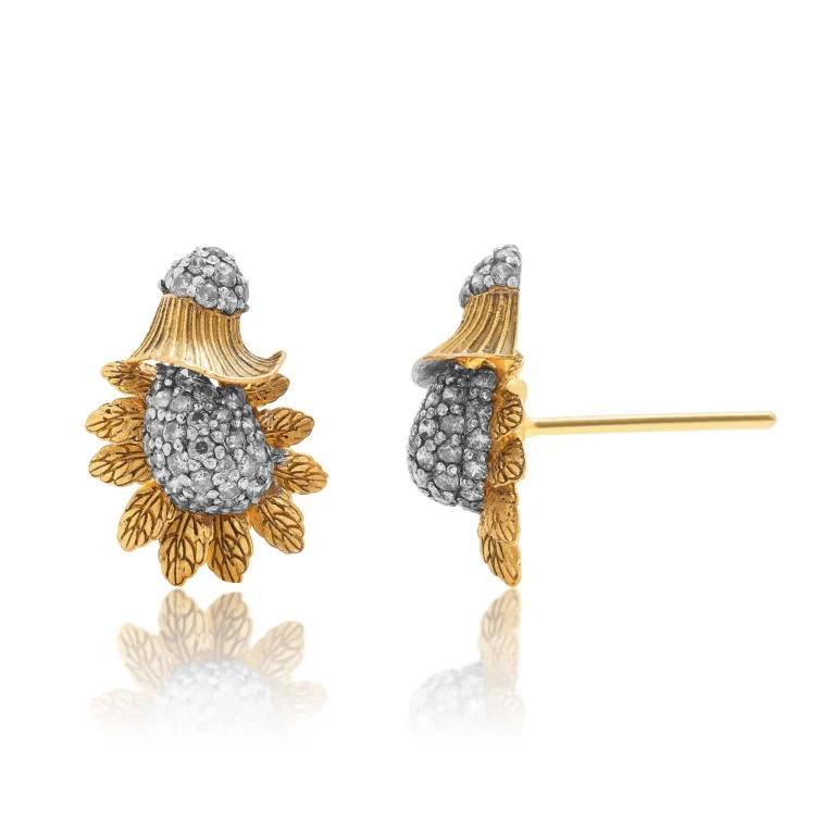 Floral Heirloom Gold Tops