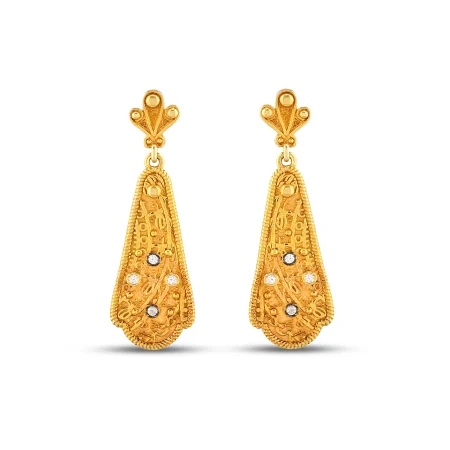 Motif Gold Earrings