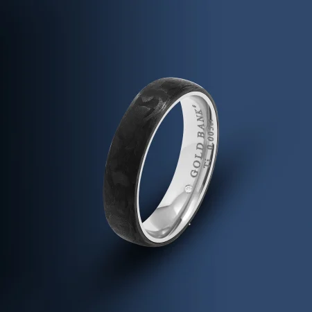 Carbon Helix Ring