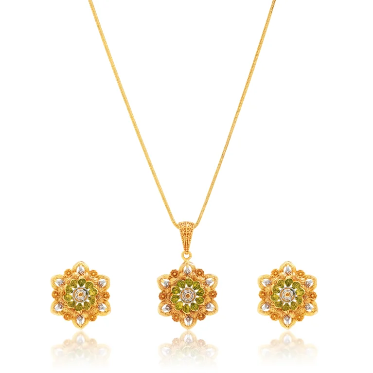 Royal Flora Locket Set