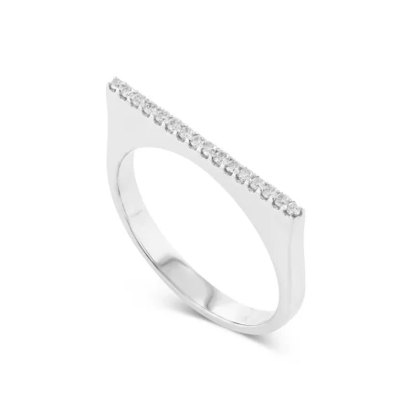 Linear Grace Diamond Ring