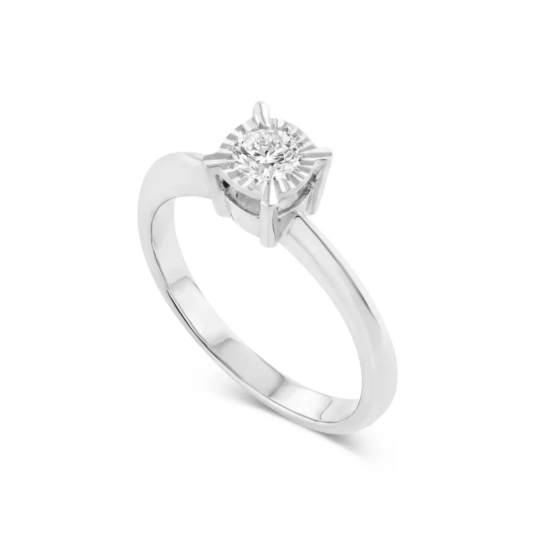 Radiant Crown Diamond Ring