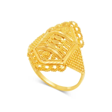 Ancestral Bloom Gold Ring