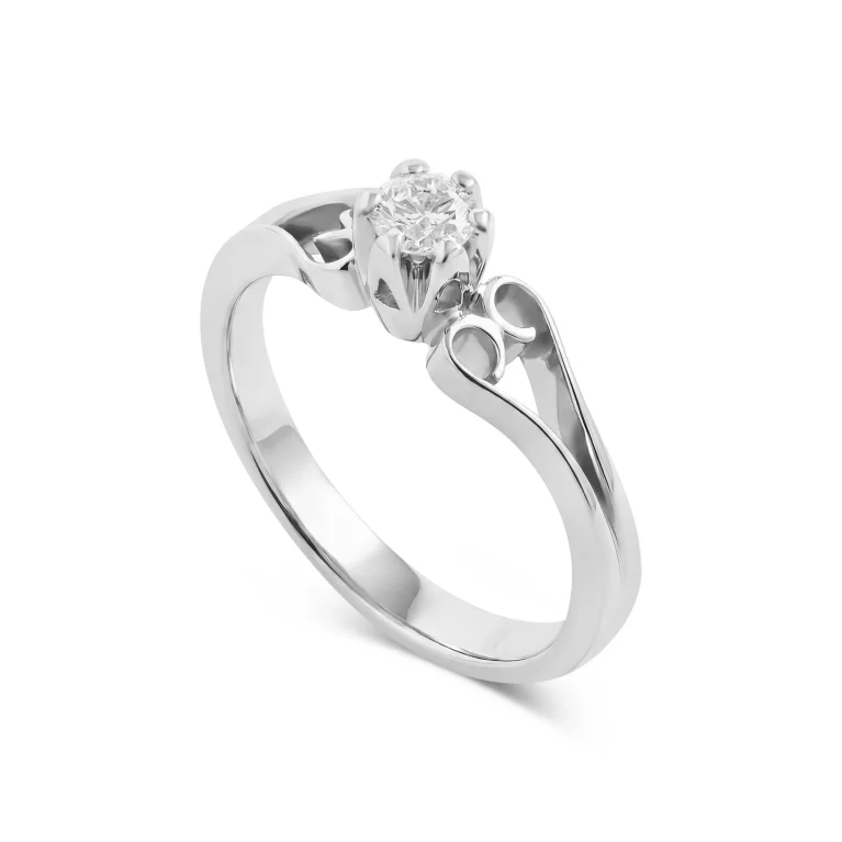 Knot Diamond Ring