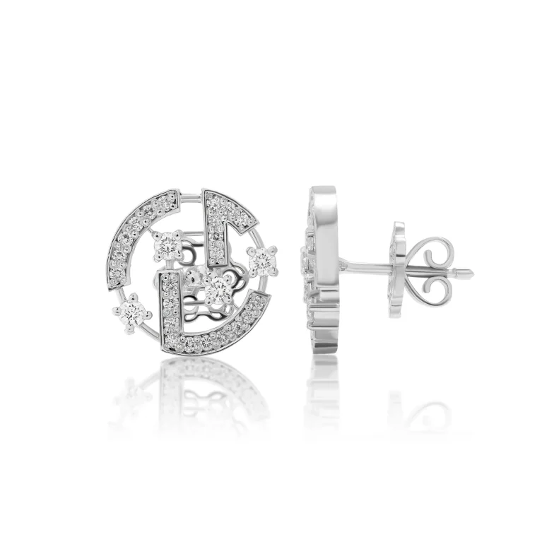 Orbit Diamond Studs