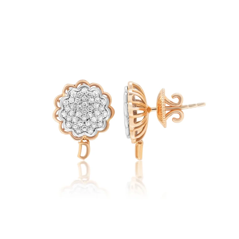 Aurelle Bloom Diamond Studs